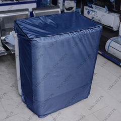 Zip Open Close Waterproof Top Loaded Washing Machine Cover (Blue Color - All Sizes Available)