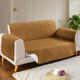 Korean Sofa Cover - Copper Brown