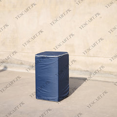 Zip Open Close Waterproof Top Loaded Washing Machine Cover (Blue Color - All Sizes Available)