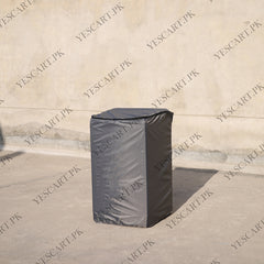 Zip Open Close Waterproof Top Loaded Washing Machine Cover (Grey Color - All Sizes Available)