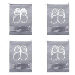 Travel Shoe Bags, Large Shoes Pouch Packing Organizers with Rope for Men and Women