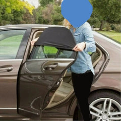 Car Window Sun Shades - Flexible Car Window Shades - 4 Pieces