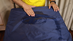 Waterproof Top Loaded Washing Machine Cover (Blue Color)