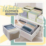 7 Grids Jeans Organizer / Wardrobe Organizer For Multiple Items
