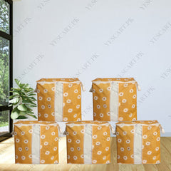 Non Woven Floral Storage Bag - Orange