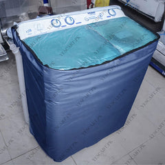 Twin Tub Waterproof Washing Machine Cover (Blue Color - All Sizes Available)