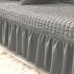 Persian Sofa Cover - Grey