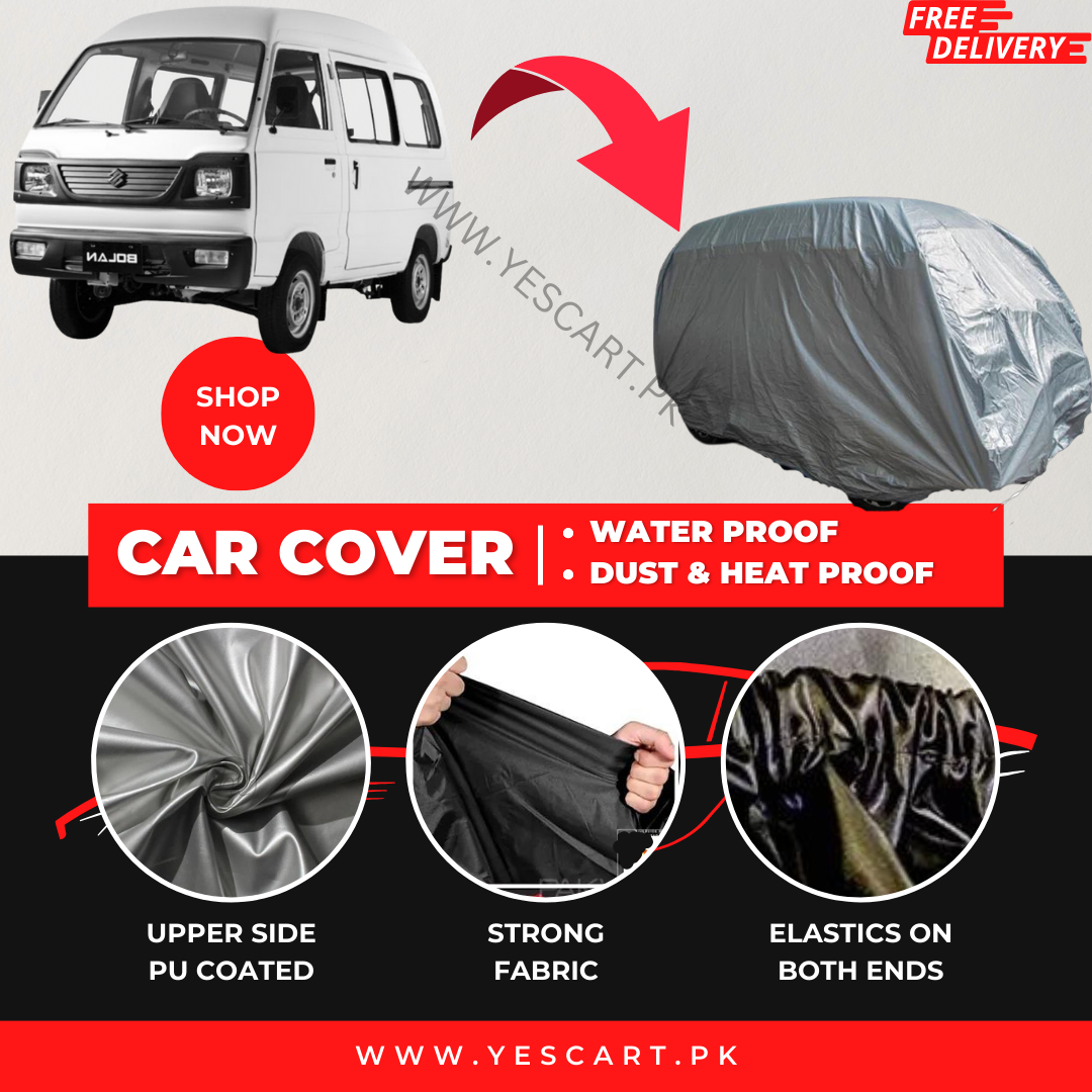 Suzuki Bolan 1988-2023 Car Top Cover - Waterproof & Dustproof Silver Spray Coated + Free Bag