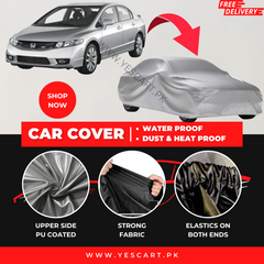 Honda Civic 2006-2012 Car Top Cover - Waterproof & Dustproof Silver Spray Coated + Free Bag