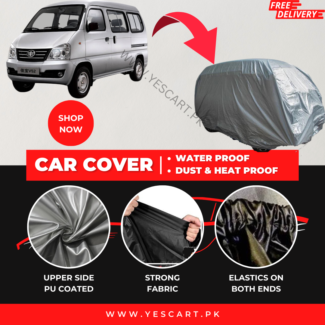 FAW XPV 2013-2023 Car Top Cover - Waterproof & Dustproof Silver Spray Coated + Free Bag