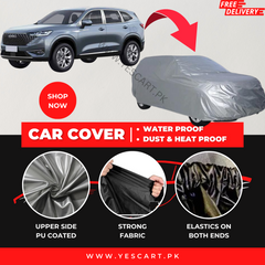 Haval H6 Car Top Cover - Waterproof & Dustproof Silver Spray Coated + Free Bag