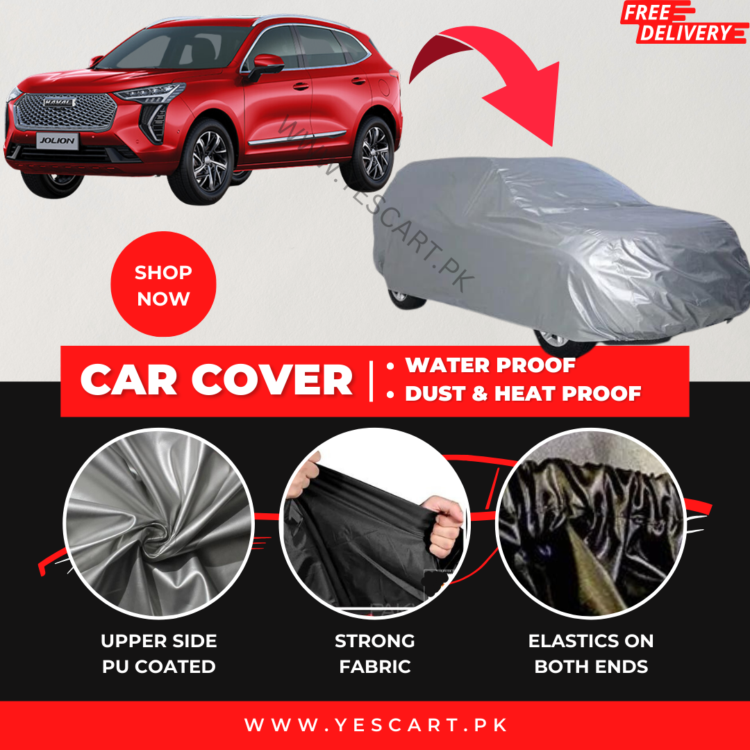 Haval Jolion 2021 - 2023 Car Top Cover - Waterproof & Dustproof Silver Spray Coated + Free Bag
