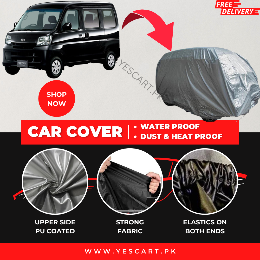Daihatsu HiJet 2004-2023 Car Top Cover - Waterproof & Dustproof Silver Spray Coated + Free Bag