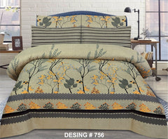 3 Pcs Bedsheet - Arbre