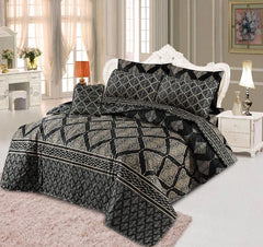 7 Pcs Quilted Comforter Set - Angelic