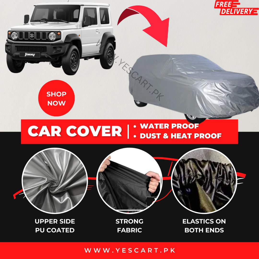 Suzuki Jimny 1998-2022 Car Top Cover - Waterproof & Dustproof Silver Spray Coated + Free Bag