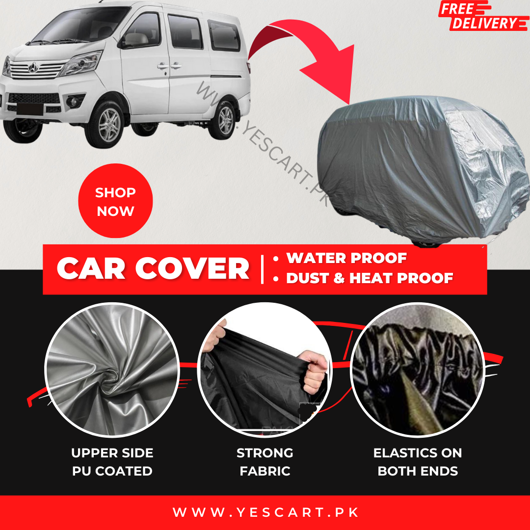 Changan Karvaan 2018 - 2023 Car Top Cover - Waterproof & Dustproof Silver Spray Coated + Free Bag