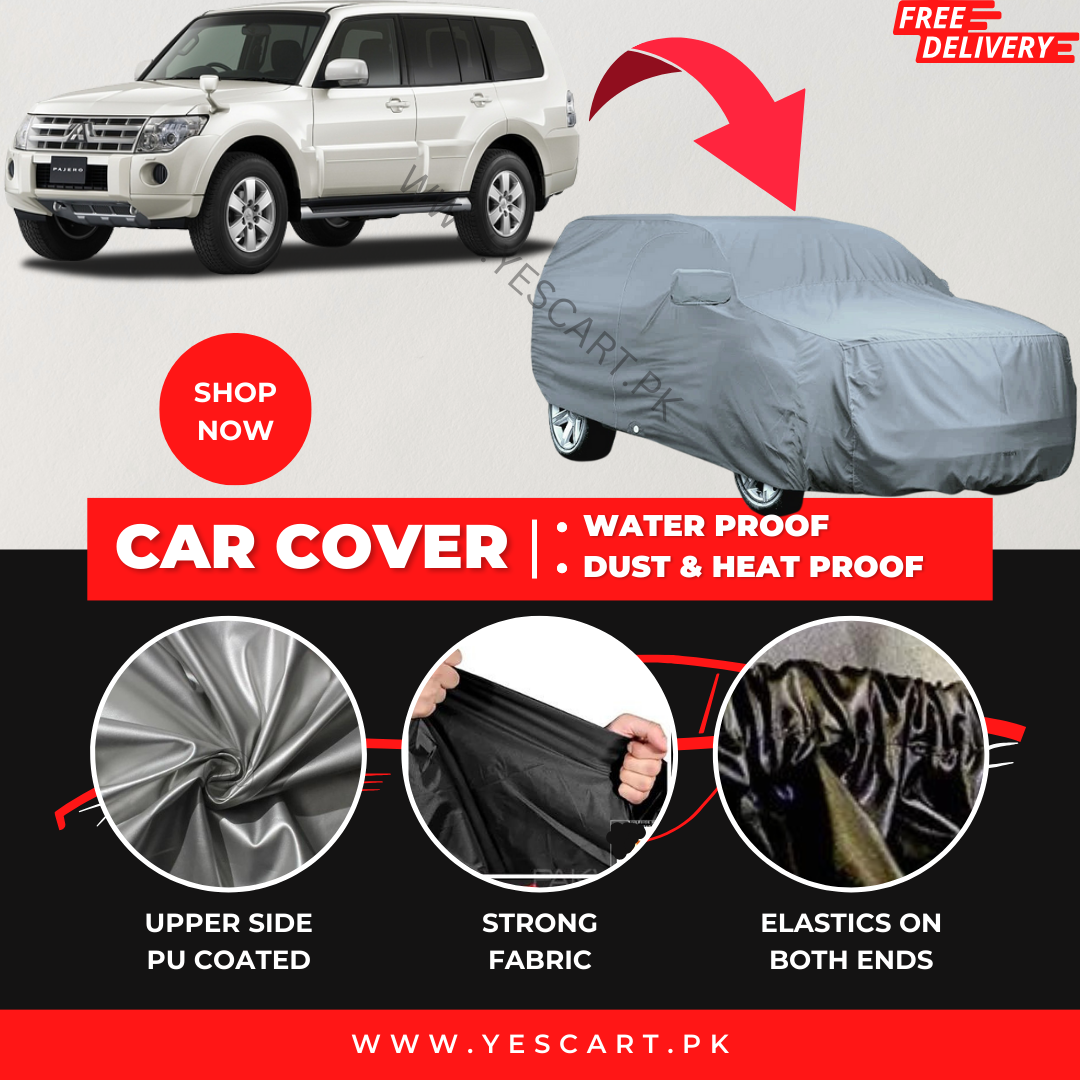 Mitsubishi Pajero 1982-2022 Car Top Cover - Waterproof & Dustproof Silver Spray Coated + Free Bag