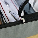 Dust-Proof 12 Grids Shoes Storage Bag / Nonwoven Transparent Shoes Cabinet
