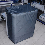 Zip Open Close Waterproof Top Loaded Washing Machine Cover (Grey Color - All Sizes Available)