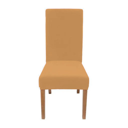 Fitted Style Cotton Jersey Chair Cover – Beige