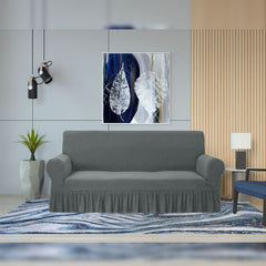 Turkish Style Sofa Covers - Grey