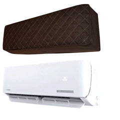 Quilted AC Cover - Dark Brown
