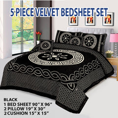 Velvet Bed Sheet Set VN-20