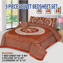 Velvet Bedsheet Set VN-22