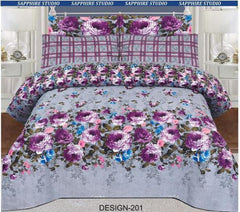 3 Pcs Bedsheet - Lavender