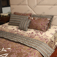 7 Pcs Quilted Comforter Set - Ramus