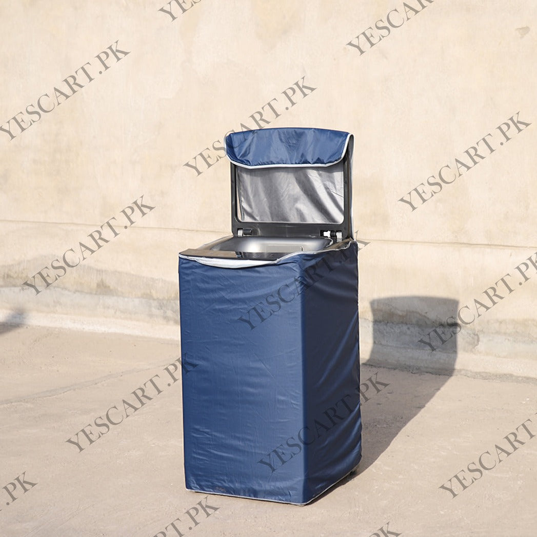 Waterproof Top Loaded Washing Machine Cover (Blue Color)