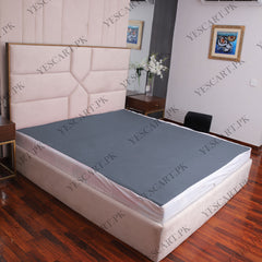 Double Sided Zipper Waterproof Mattress Cover - Grey