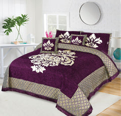 Velvet Jacquard Bedsheet VN-306