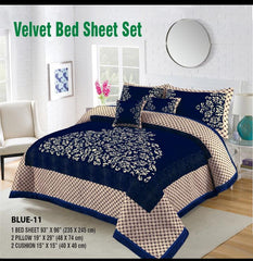 Velvet Jacquard Bedsheet DN-129