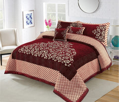 Velvet Jacquard Bedsheet DN-127