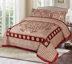Luxury Foamy Velvet Bedsheet DN-326