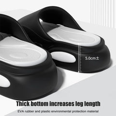 Thick Sole Soft House Slipper For Men/Women - Thick Bottom Increases Leg Length - Height Boosted House Chappal